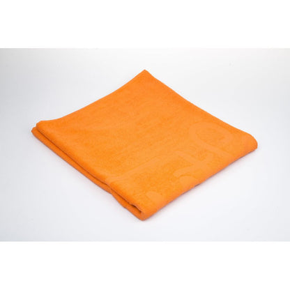 Just Cavalli Orange Cotton Men Beach Towel - Unisex