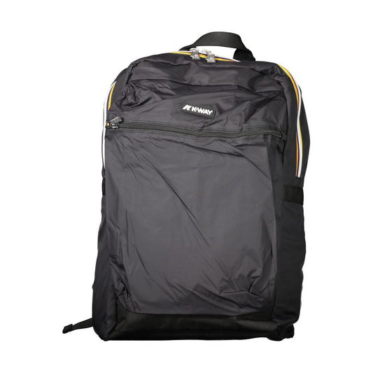 K-WAY Black Polyamide Men Backpack