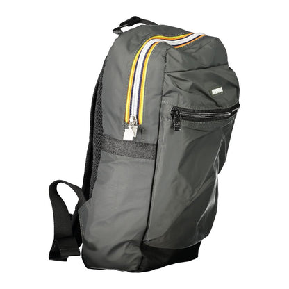 K-WAY Green Polyamide Men Backpack