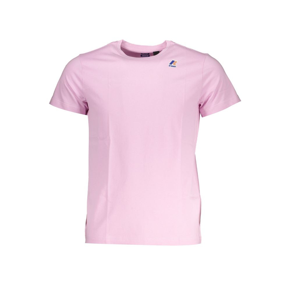 K-WAY Pink Cotton T-Shirt - 2XS