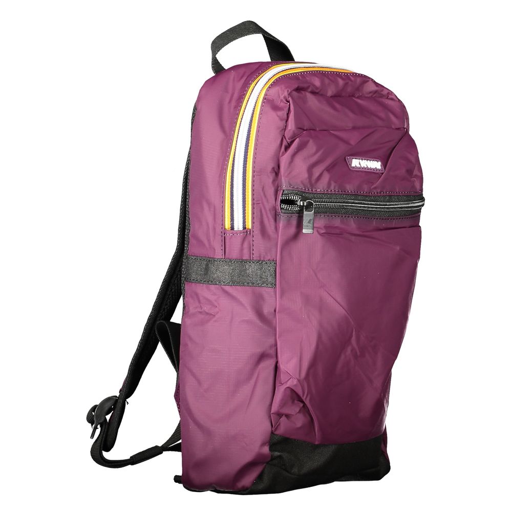 K-WAY Purple Polyamide Men Backpack