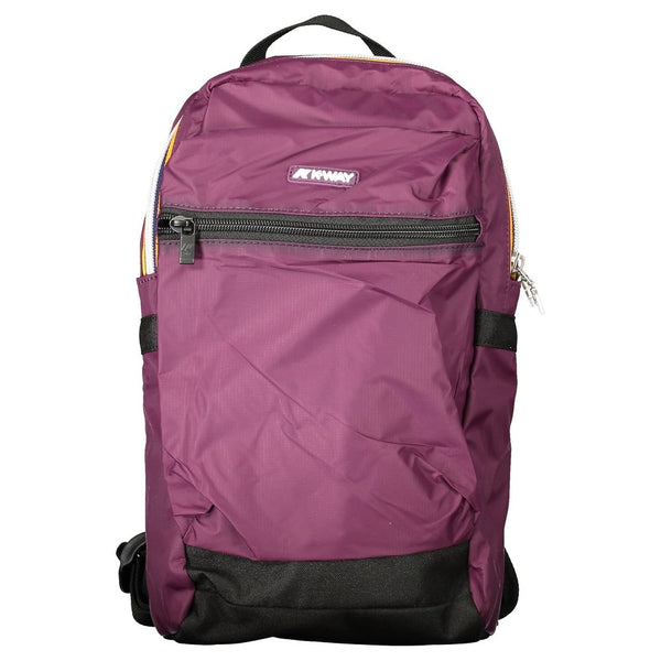 K-WAY Purple Polyamide Men Backpack