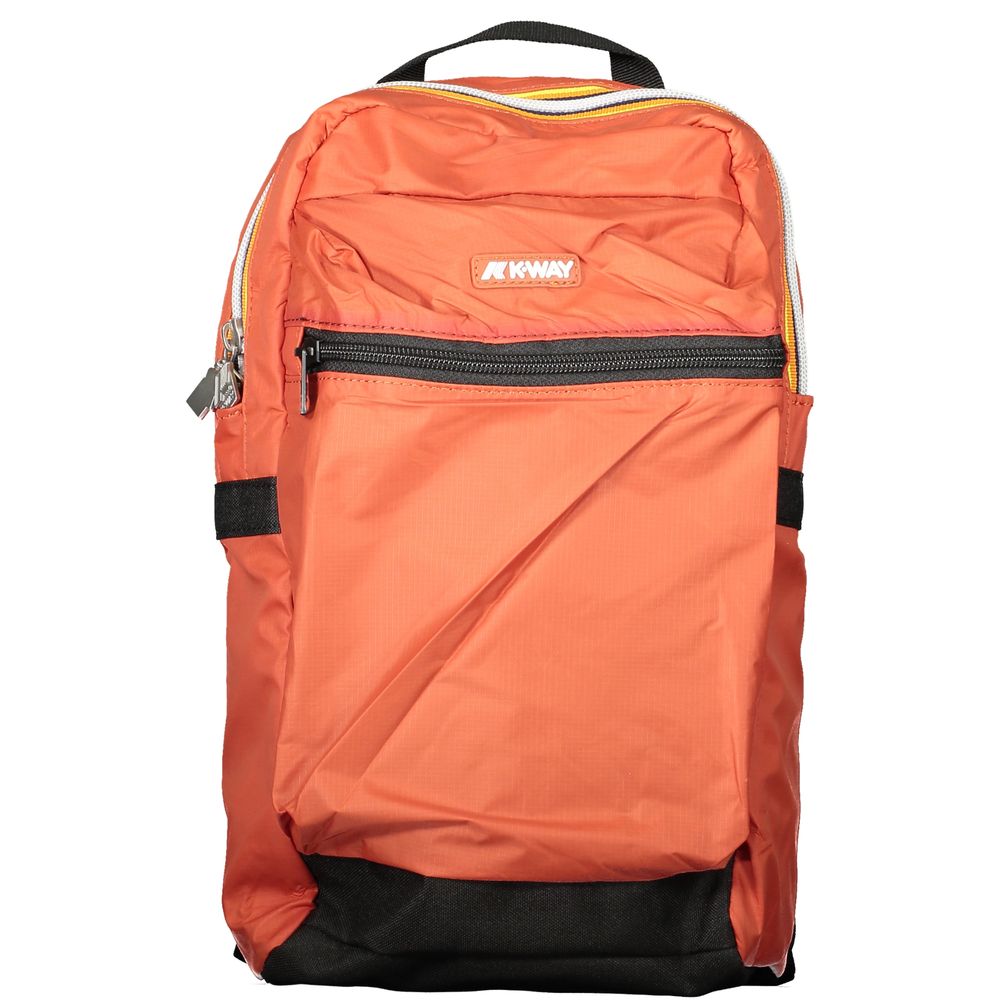 K-WAY Red Polyamide Men Backpack