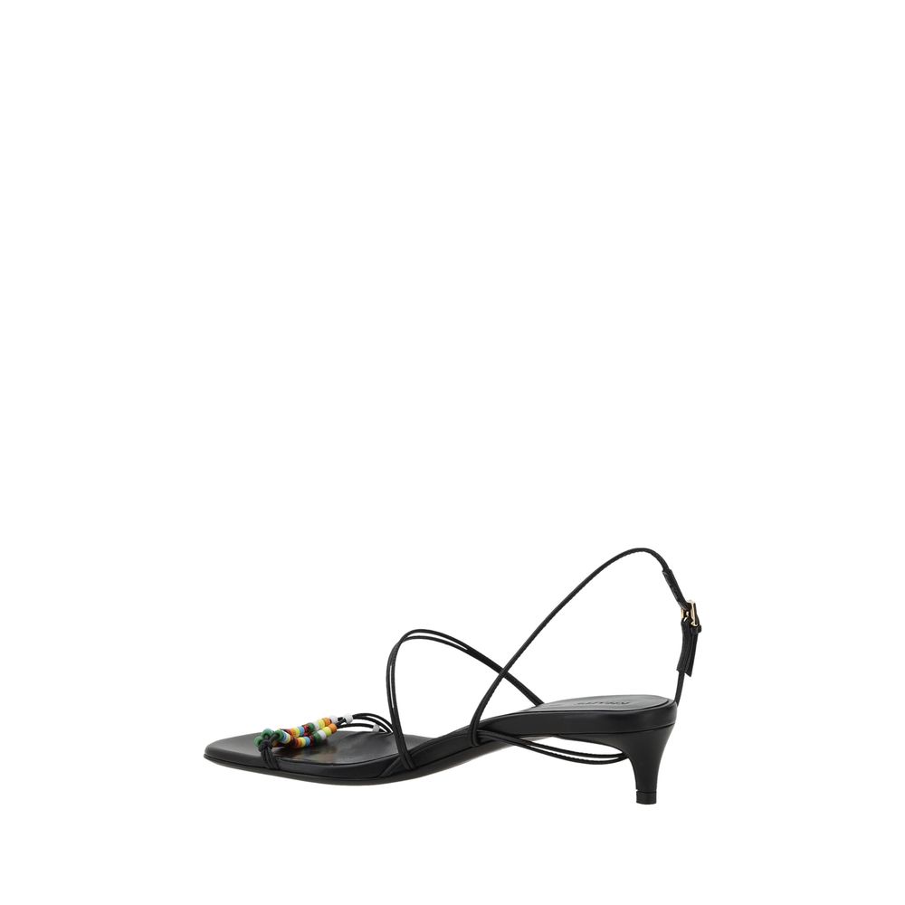 Khaite Leather Sandals - EU36/US6