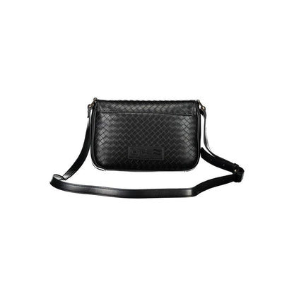 La Martina Black Polyethylene Women Handbag