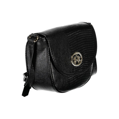 La Martina Black Polyethylene Women Handbag