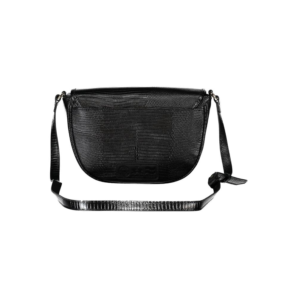 La Martina Black Polyethylene Women Handbag