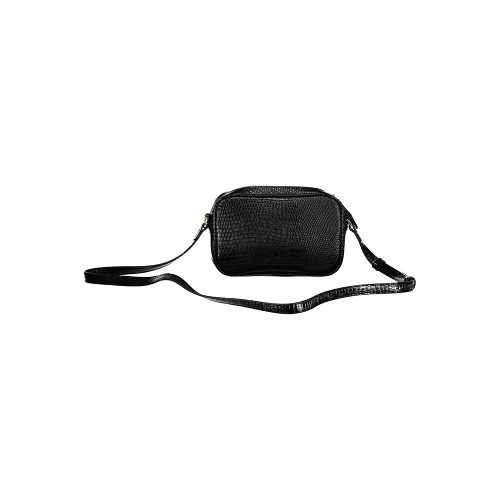 La Martina Black Polyethylene Women Handbag