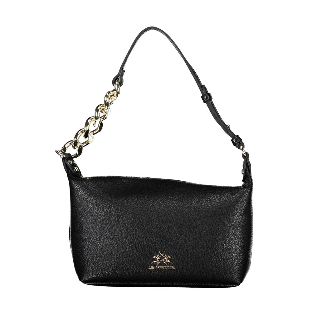 La Martina Black Polyethylene Women Handbag