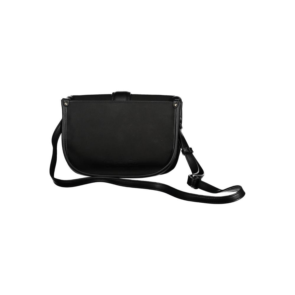 La Martina Black Polyethylene Women Handbag