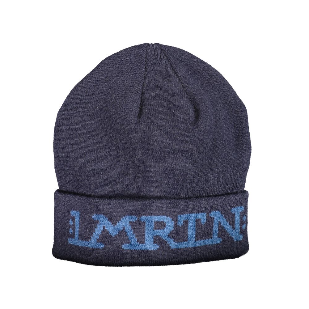 La Martina Blue Acrylic Men Cap