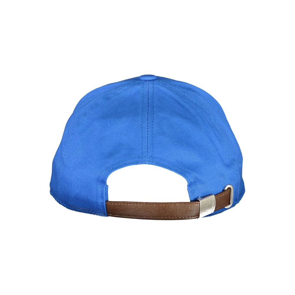 La Martina Blue Cotton Men Cap