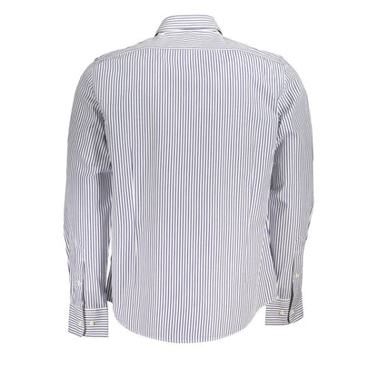 La Martina Elegant Long-Sleeved Striped Shirt for Men - L