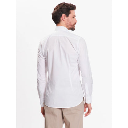 La Martina White Cotton Shirt - XXL