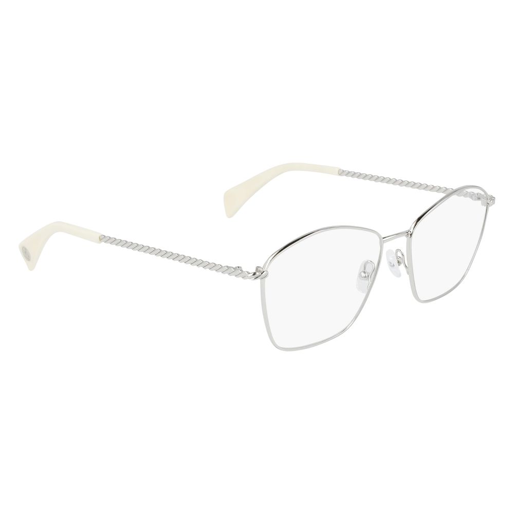 Lanvin Gray Metal Frames