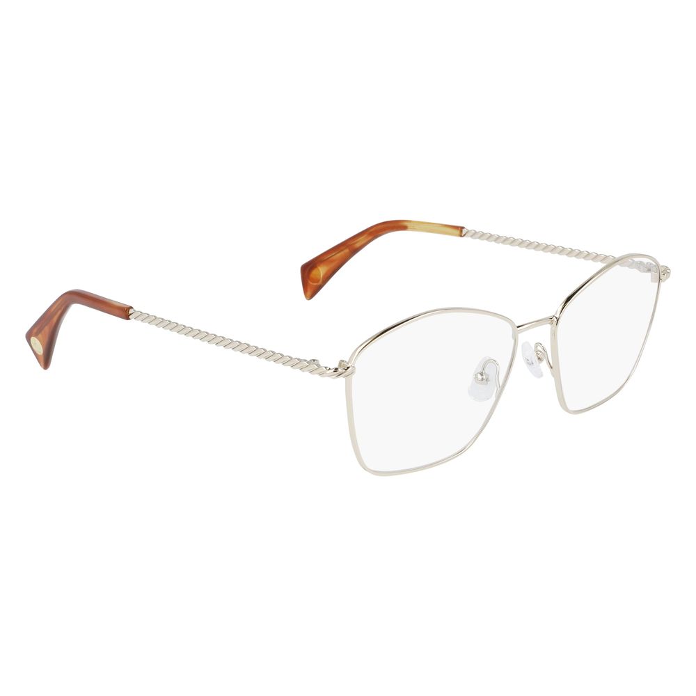 Lanvin Yellow Metal Frames