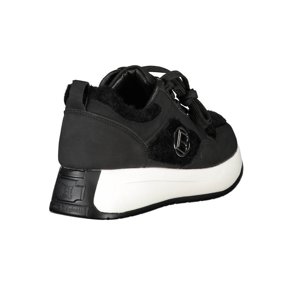 Laura Biagiotti Black Polyethylene Women Sneaker - EU36/US6