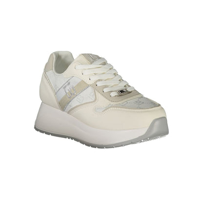 Laura Biagiotti White Polyethylene Women Sneaker - EU41/US11