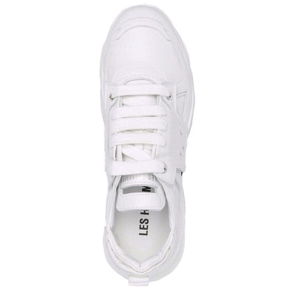 Les Hommes White Calfskin Men Sneaker