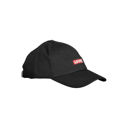 Levi’s Black Cotton Men Cap