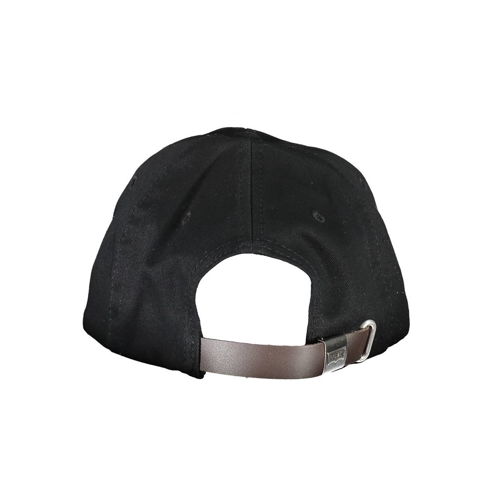 Levi’s Black Cotton Men Cap