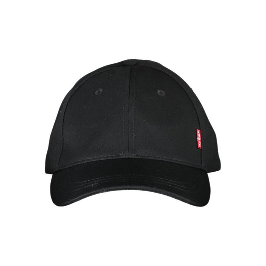 Levi’s Black Cotton Men Cap