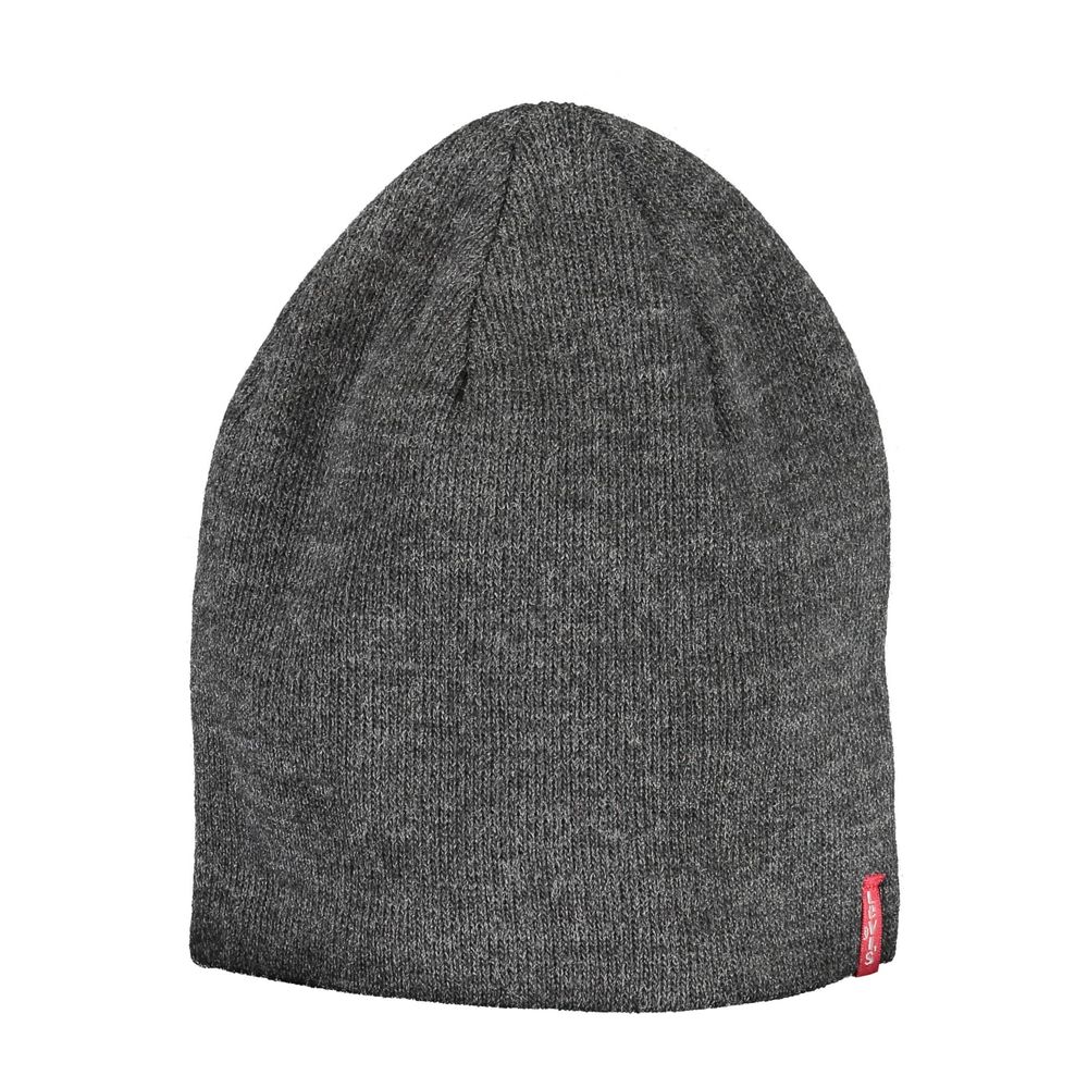 Levi’s Gray Acrylic Men Cap