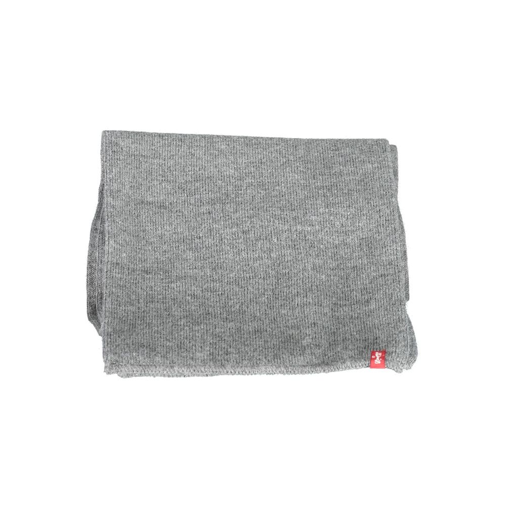 Levi’s Gray Acrylic Men Scarf