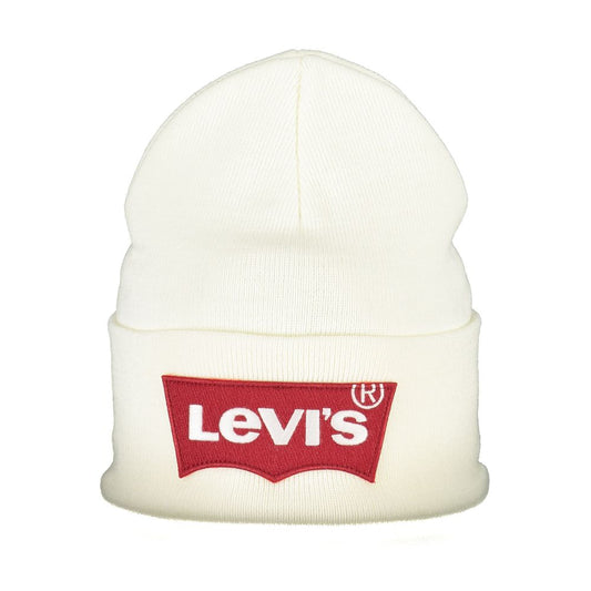 Levi’s White Acrylic Hats & Cap