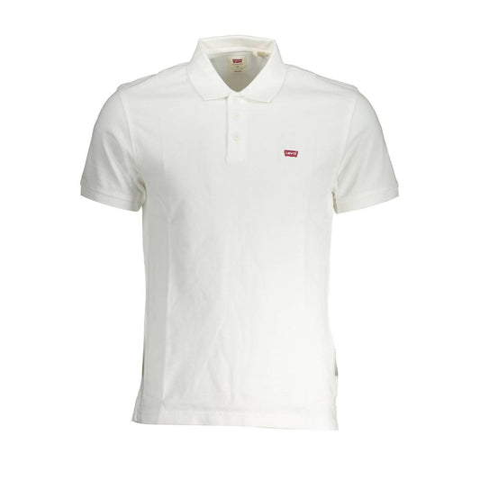 Levi’s White Cotton Men Polo - XXL