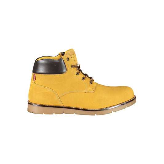 Levi’s Yellow Leather Men Boot - EU41/US8