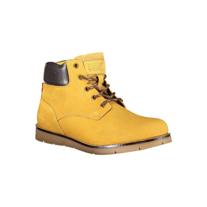 Levi’s Yellow Leather Men Boot - EU41/US8