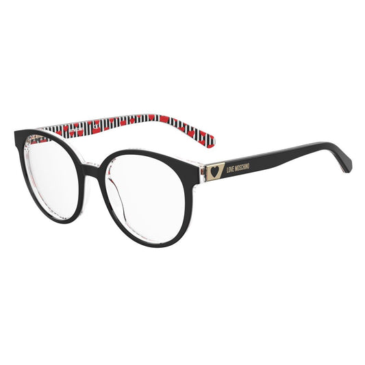 Love Moschino Black Acetate Frames