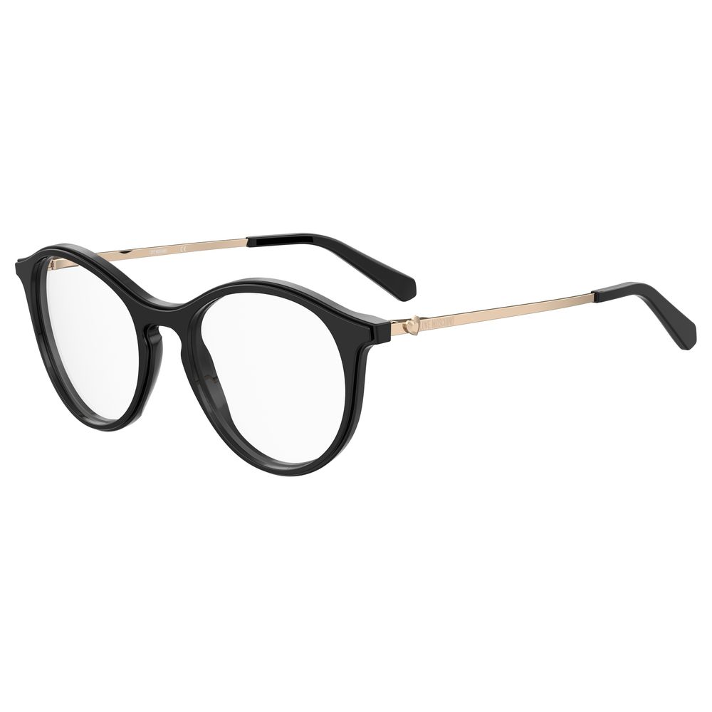 Love Moschino Black Acetate Frames