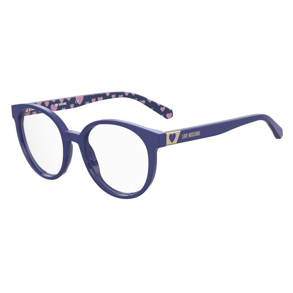 Love Moschino Blue Acetate Frames