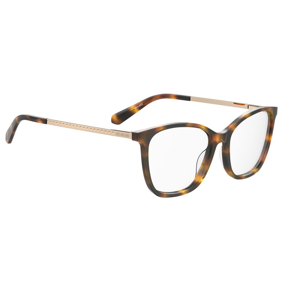 Love Moschino Brown Acetate Frames