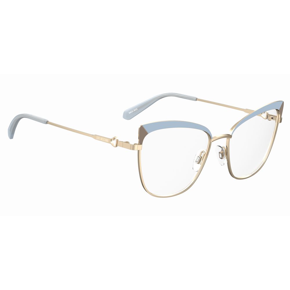 Love Moschino Brown Metal Frames