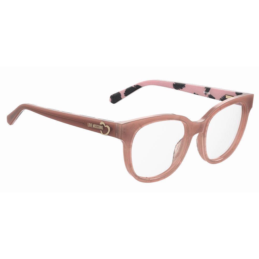 Love Moschino Orange Acetate Frames