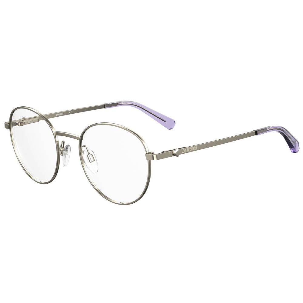 Love Moschino Purple Metal Frames