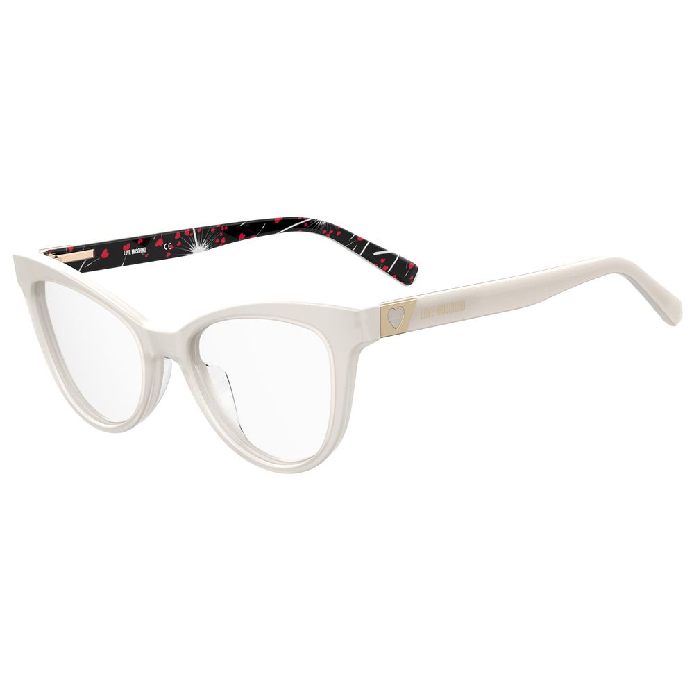 Love Moschino White Acetate Frames