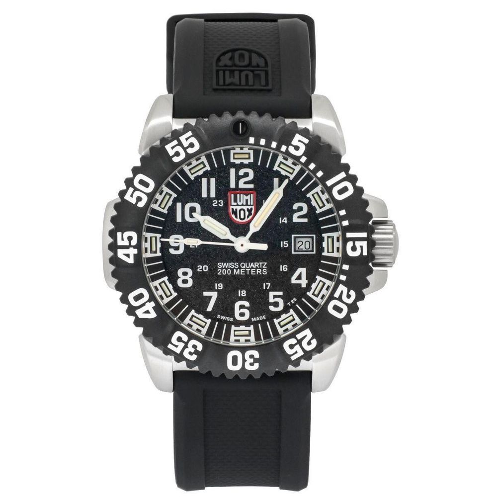 Luminox Black Silicone Watch