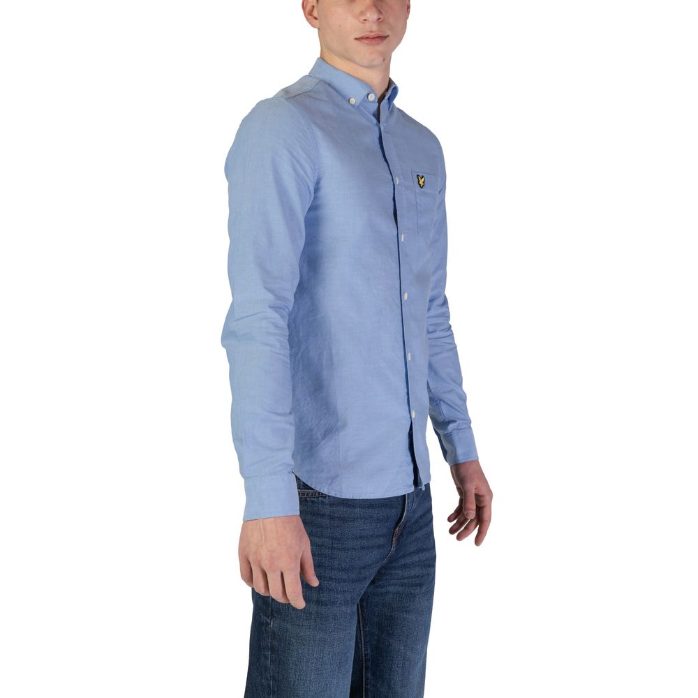 Lyle & Scott Blue Cotton Cotton Shirt - IT42 | XS