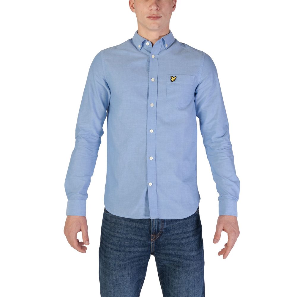 Lyle & Scott Blue Cotton Cotton Shirt - IT42 | XS