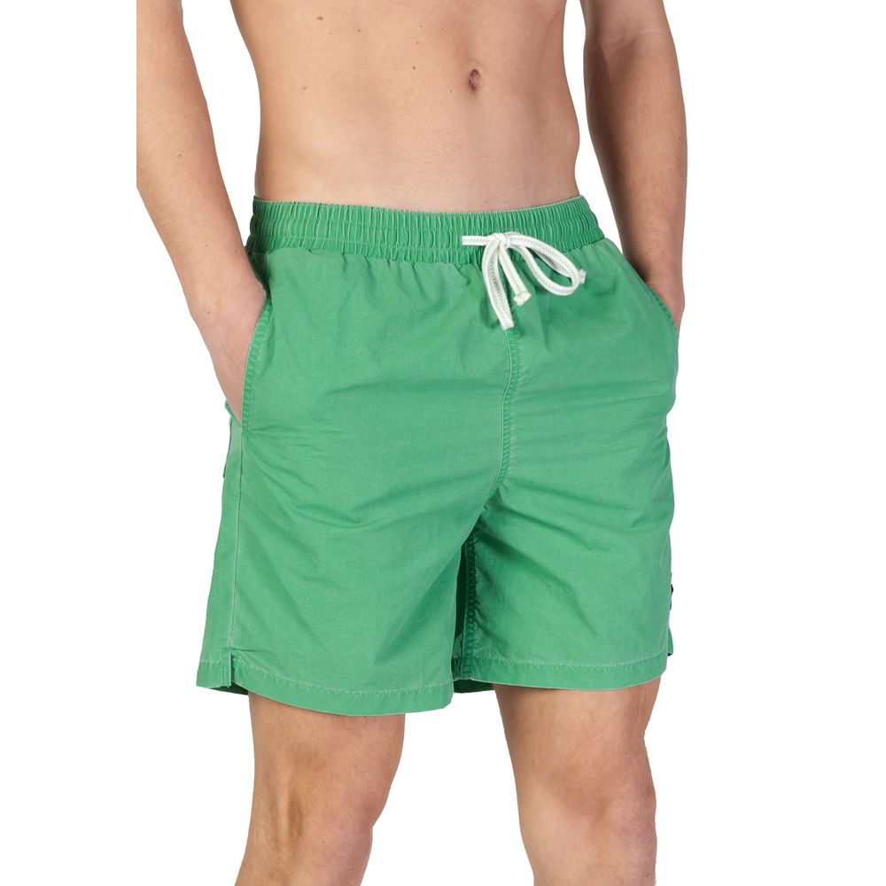 Lyle & Scott Green Nylon Swimwear - IT44 | S