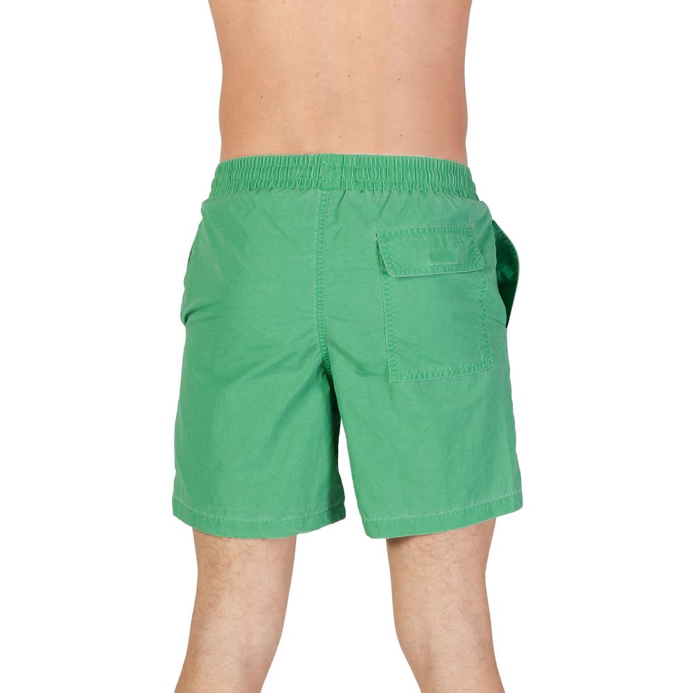 Lyle & Scott Green Nylon Swimwear - IT44 | S