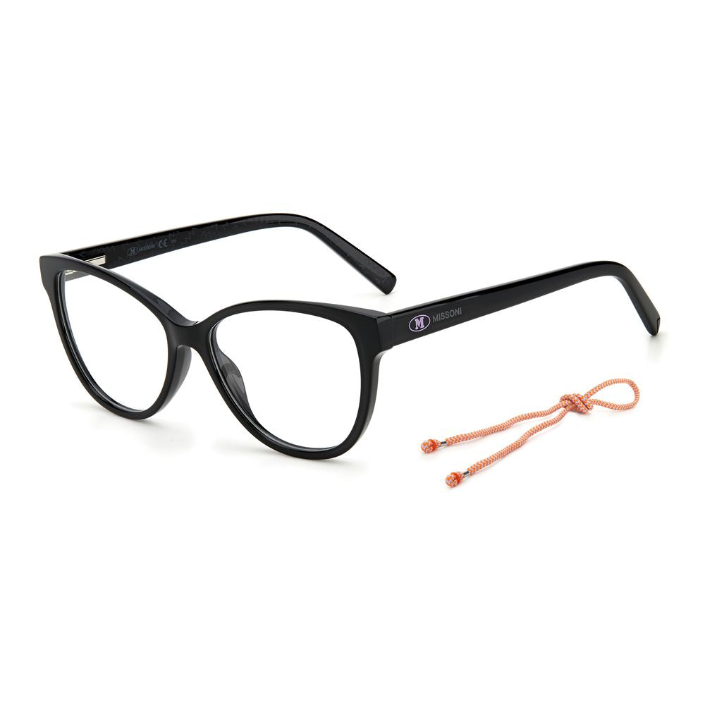 M Missoni Black Acetate Frames