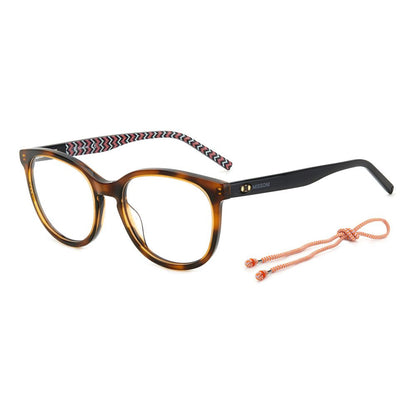 M Missoni Brown Acetate Frames