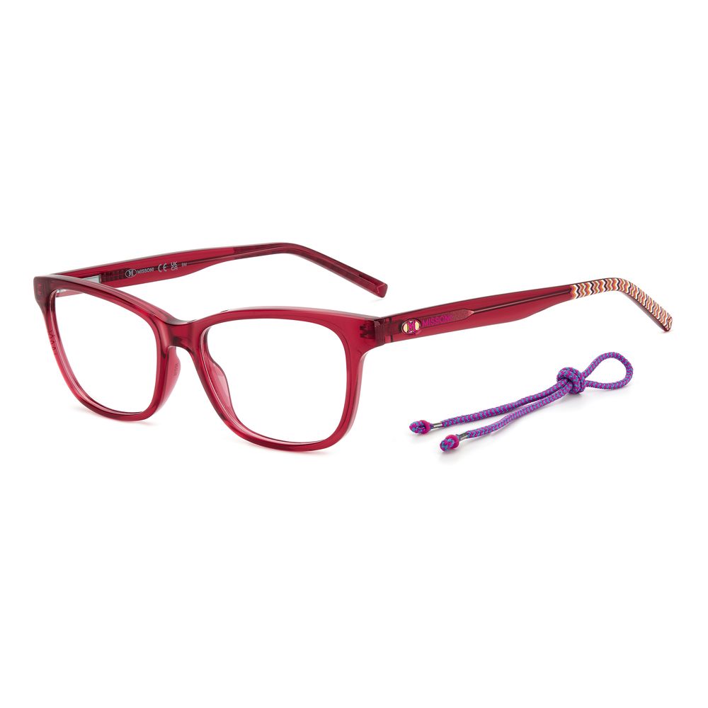 M Missoni Red Acetate Frames