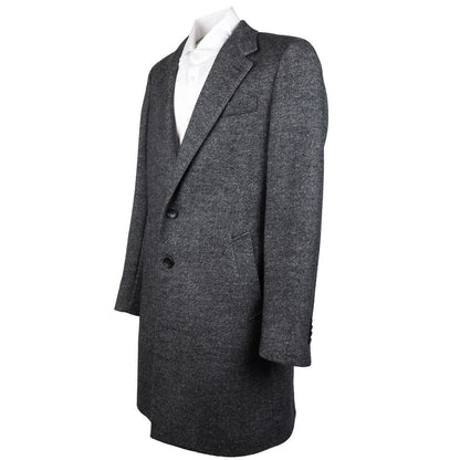 Made in Italy Gray Wool Jacket - IT50 | M-L