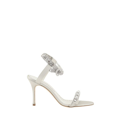 Manolo Blahnik Asasan Satin Sandals - EU36.5/US6.5